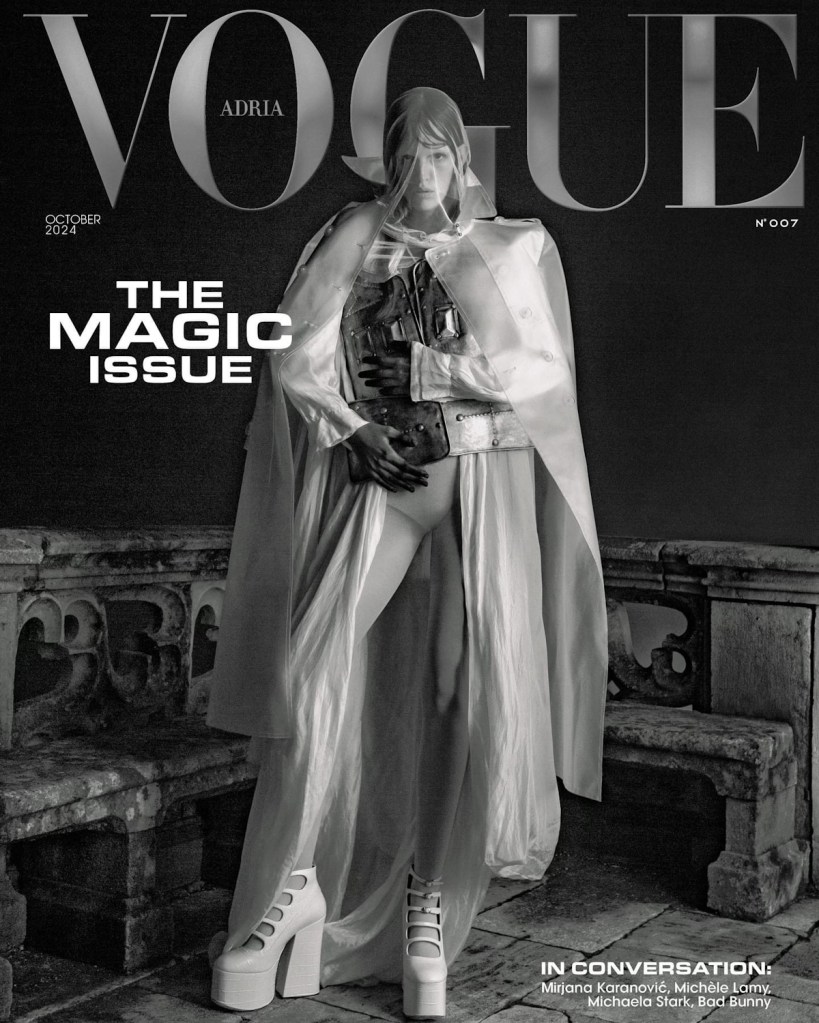 Vogue Adria October 2024 : Anica Cuca by Tarek Mawad