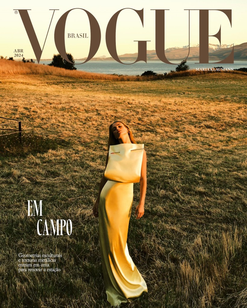 Vogue Brazil April 2024 : Maria Klaumann by Lufré